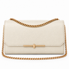 Soline Chain Bag – Ivory — front view